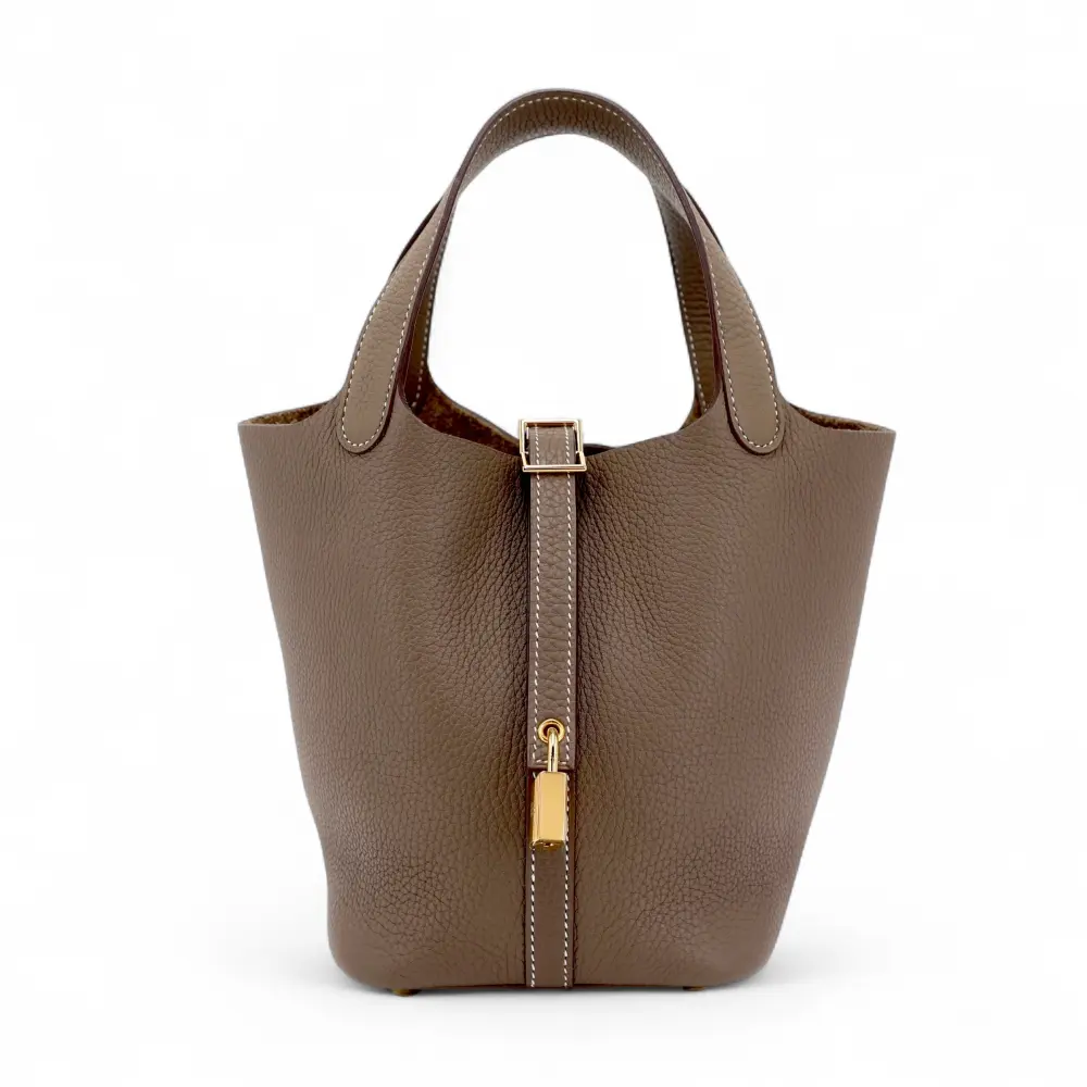 HERMES PICOTIN 18 etoupe ghw