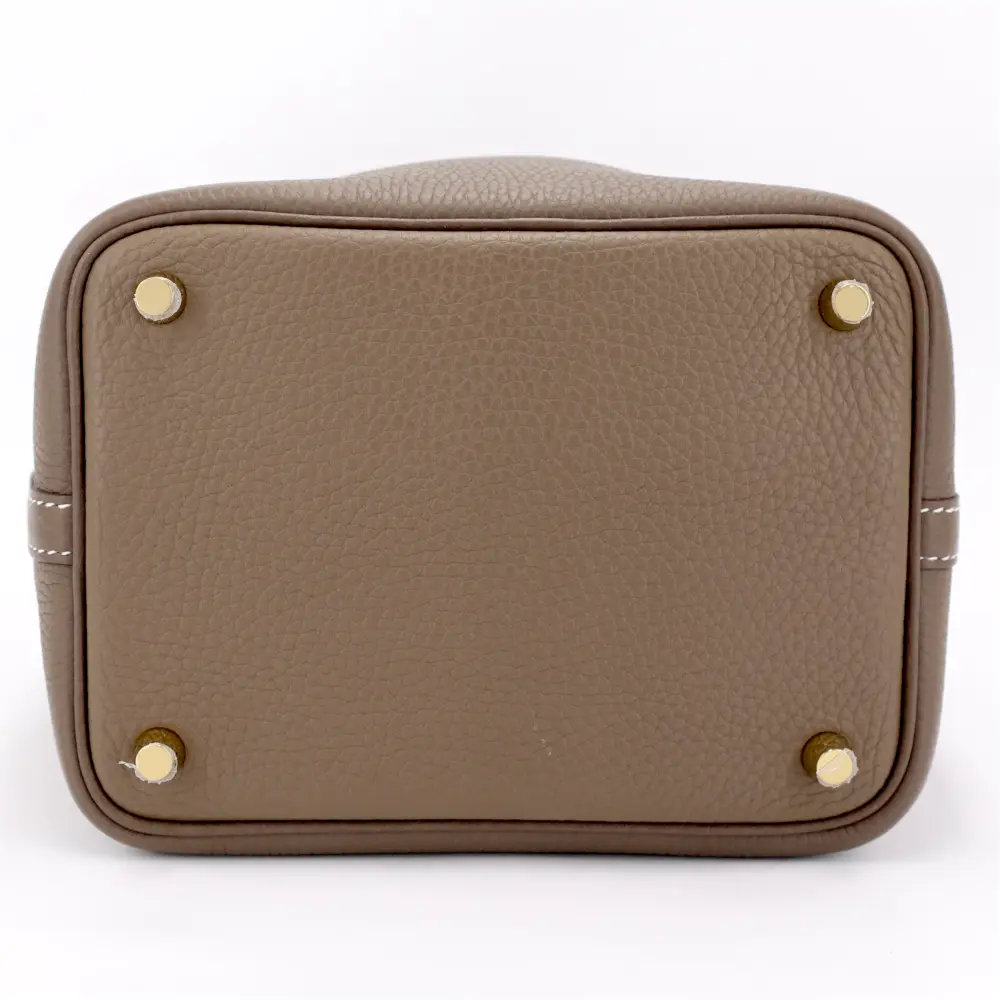 HERMES PICOTIN 18 etoupe ghw