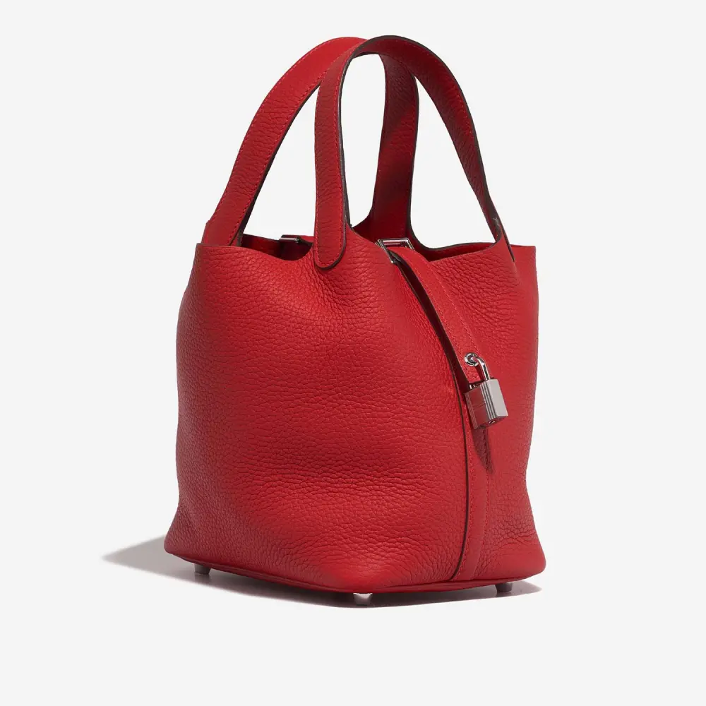 HERMES PICOTIN 18 rouge casaque shw