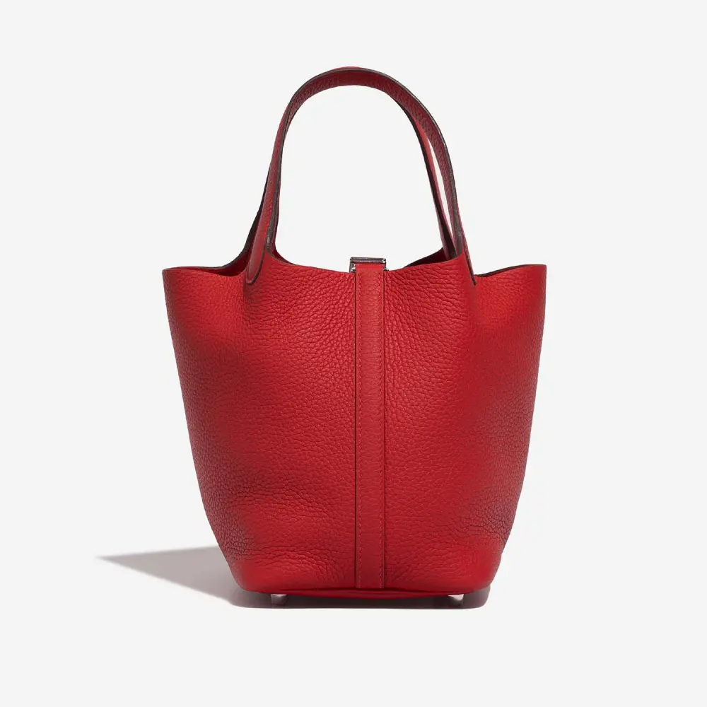 HERMES PICOTIN 18 rouge casaque shw