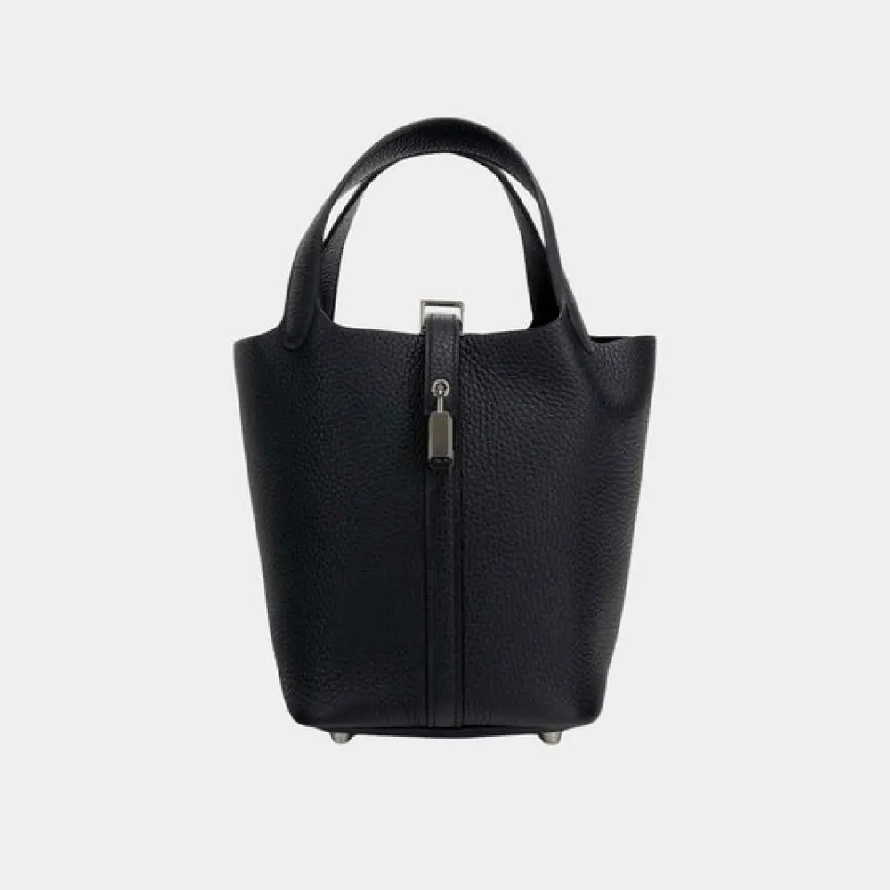 HERMES PICOTIN 18 black phw