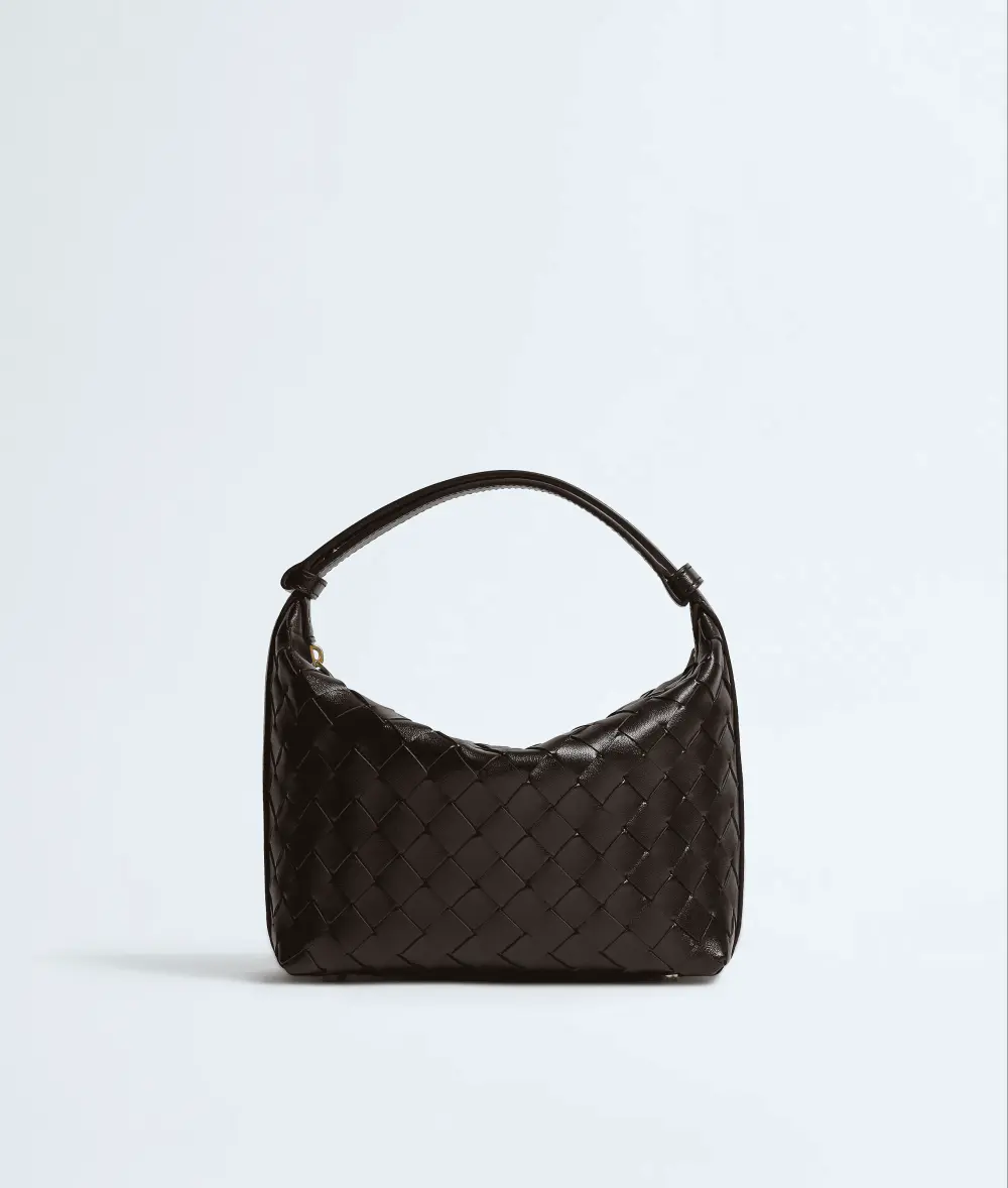 BOTTEGA VENETA BV MINI WALLACE fondant ghw