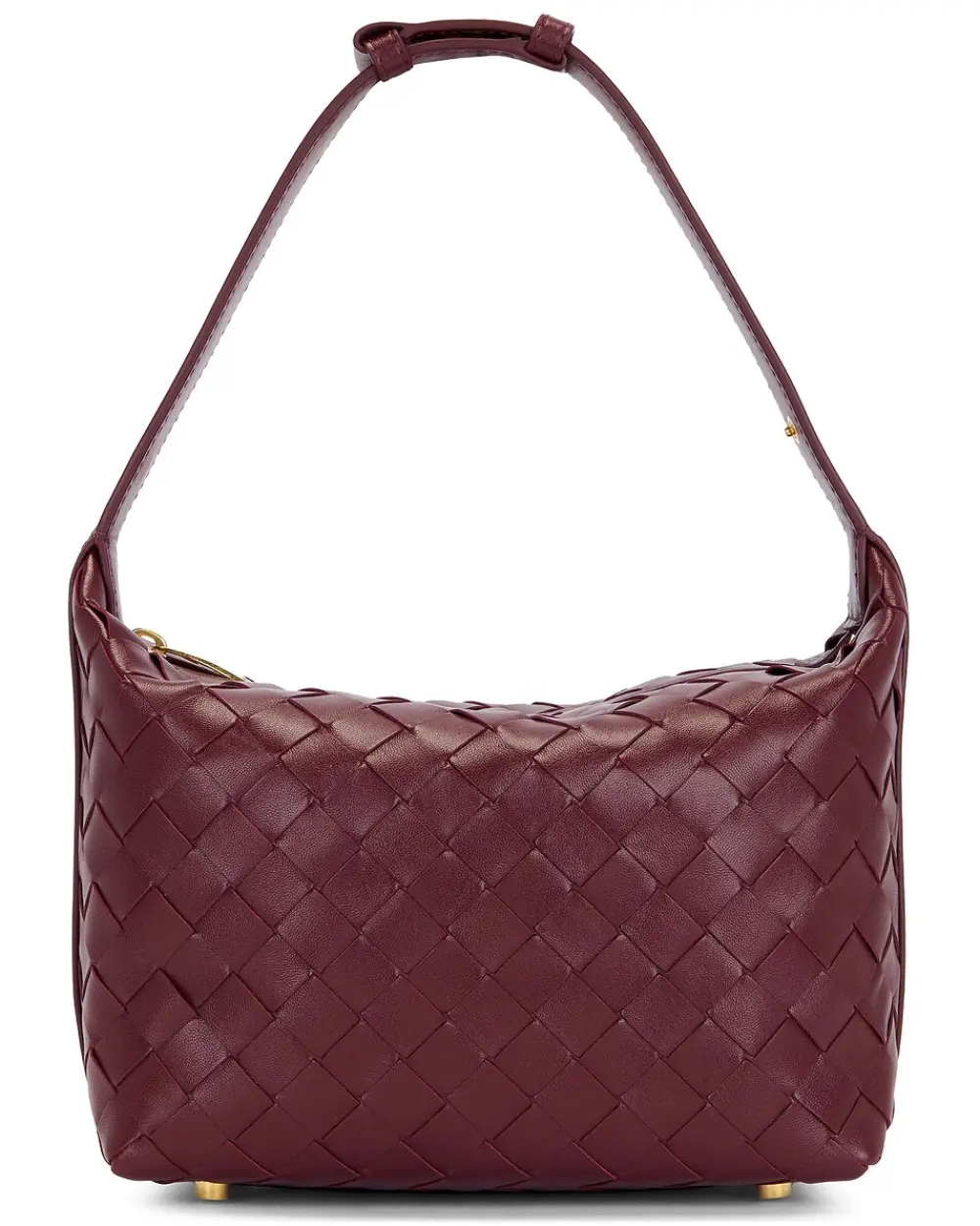 BOTTEGA VENETA BV MINI WALLACE barolo ghw