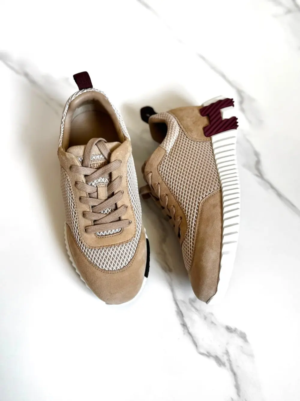 HERMES BOUNCING beige argille