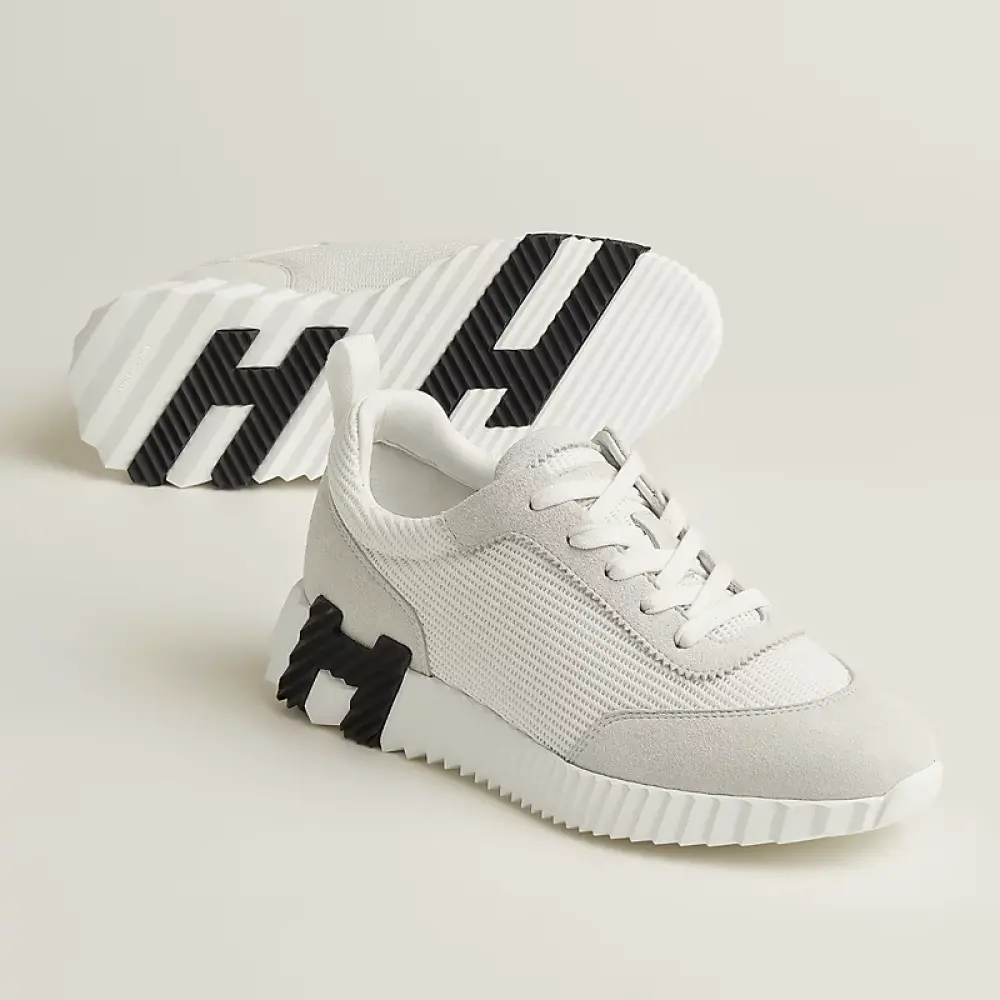 BOUNCING · white perfo h - black
