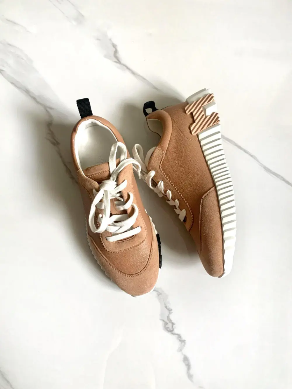 HERMES BOUNCING rose aquarelle leather