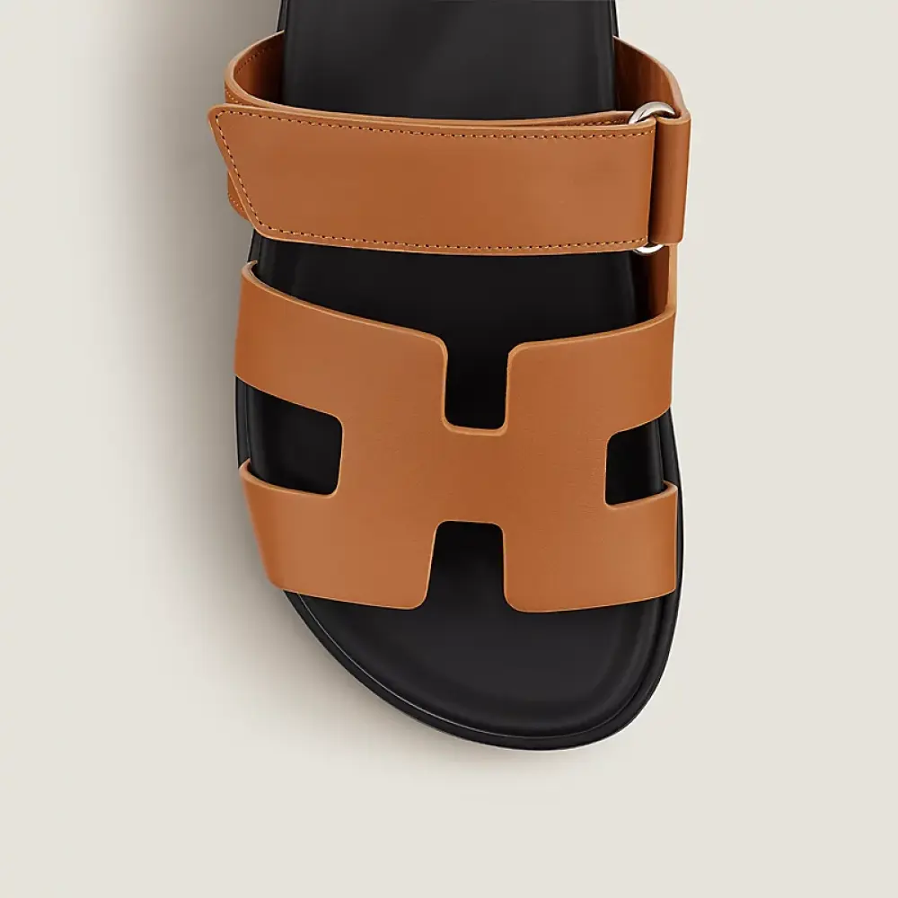 HERMES CHYPRE black tan