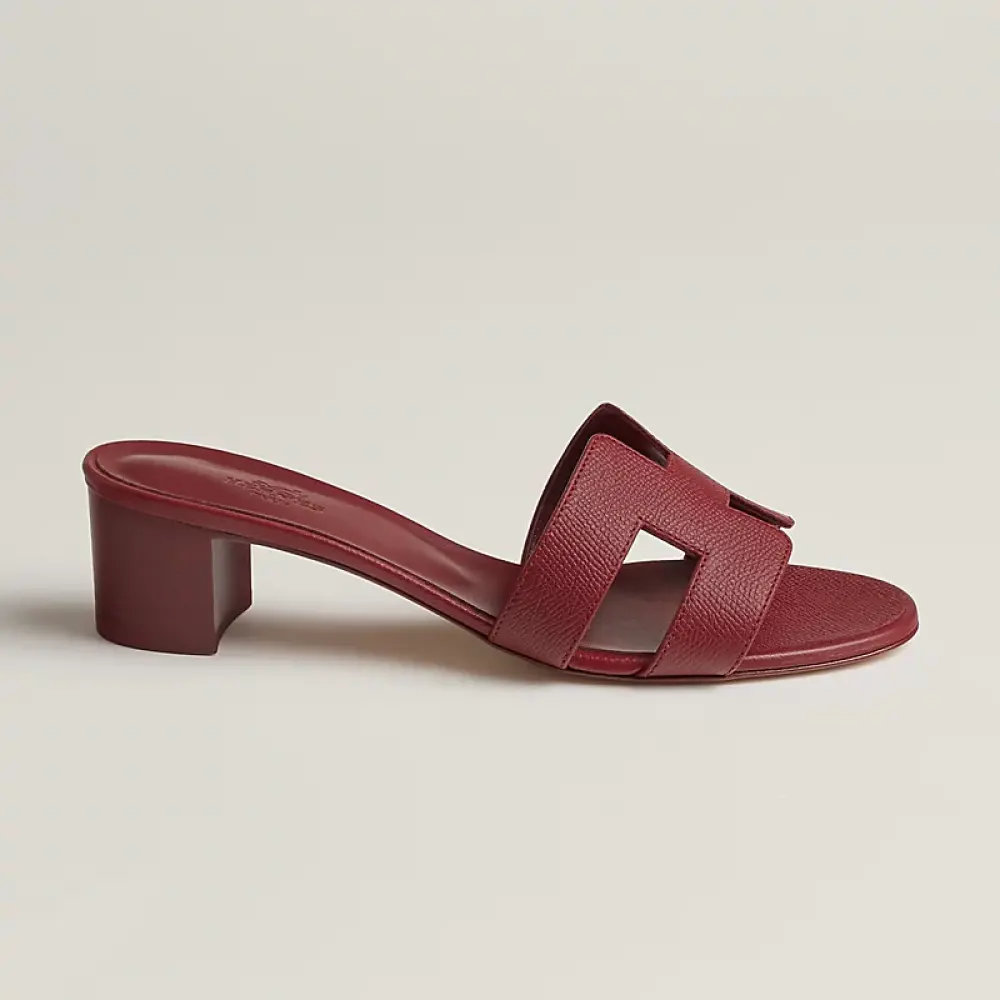 HERMES OASIS rouge h epsom
