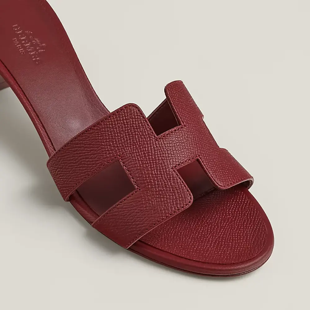 HERMES OASIS rouge h epsom