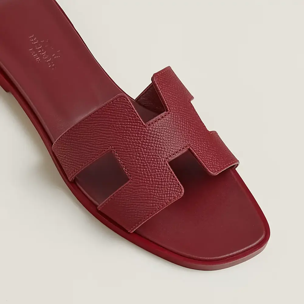 HERMES ORAN rouge bordeaux epsom