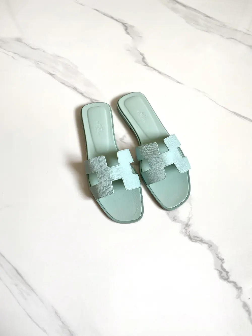 HERMES ORAN vert embrun