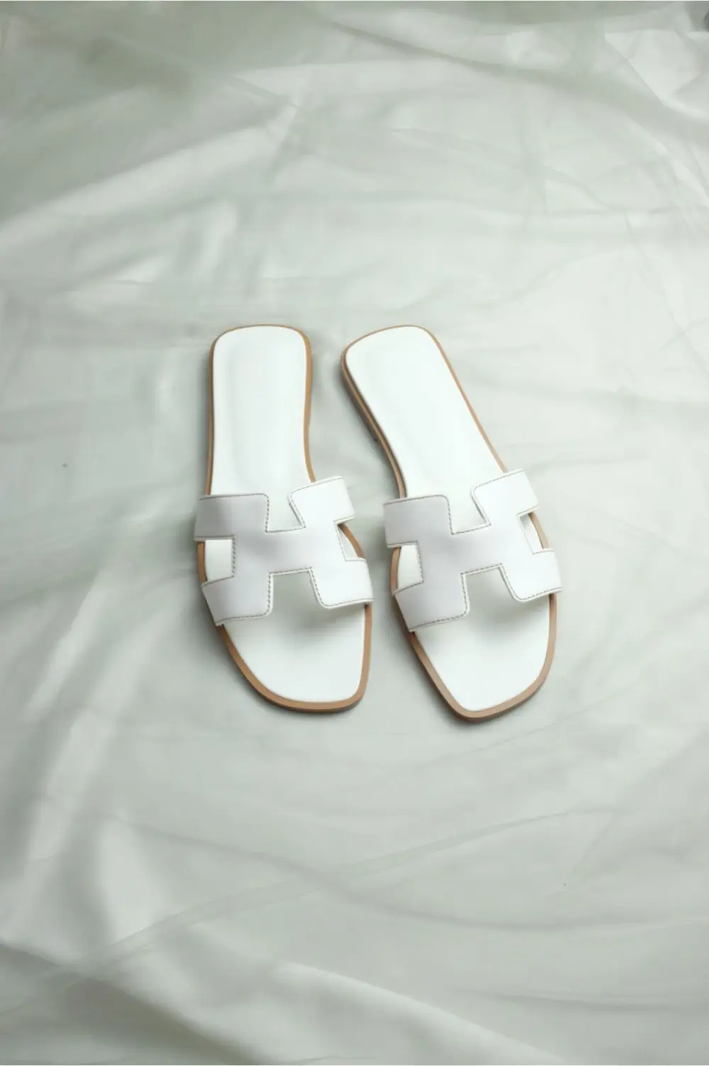 HERMES ORAN all white