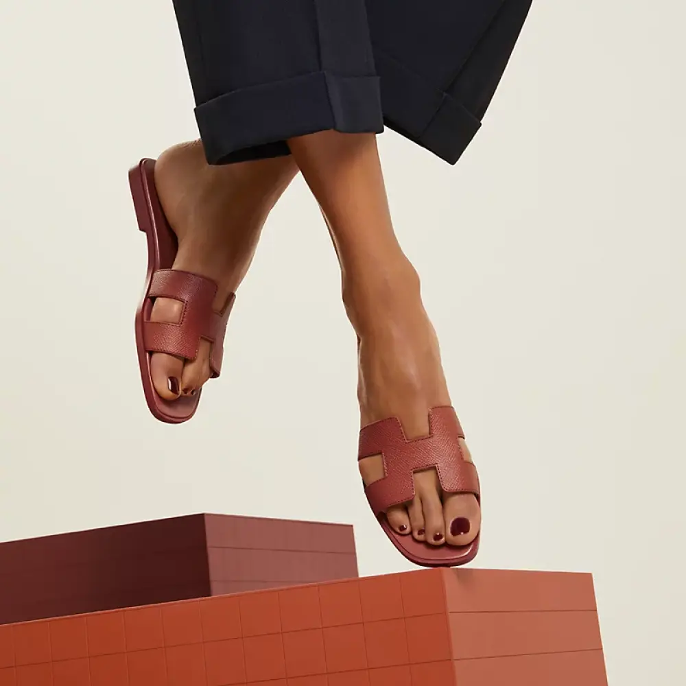 HERMES ORAN orange canyon epsom