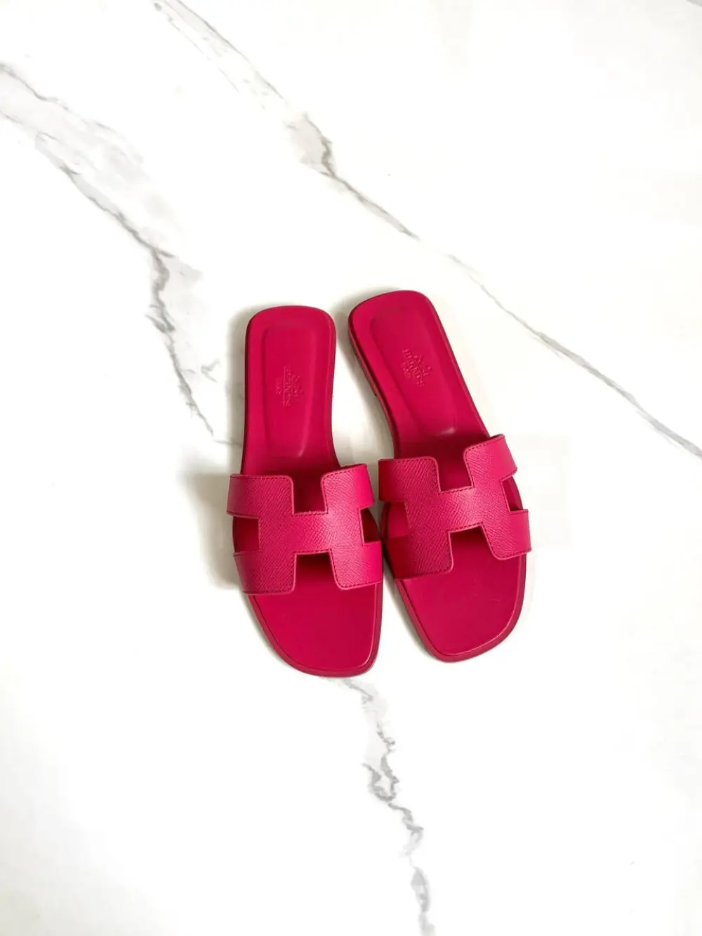 HERMES ORAN pink fuschia epsom