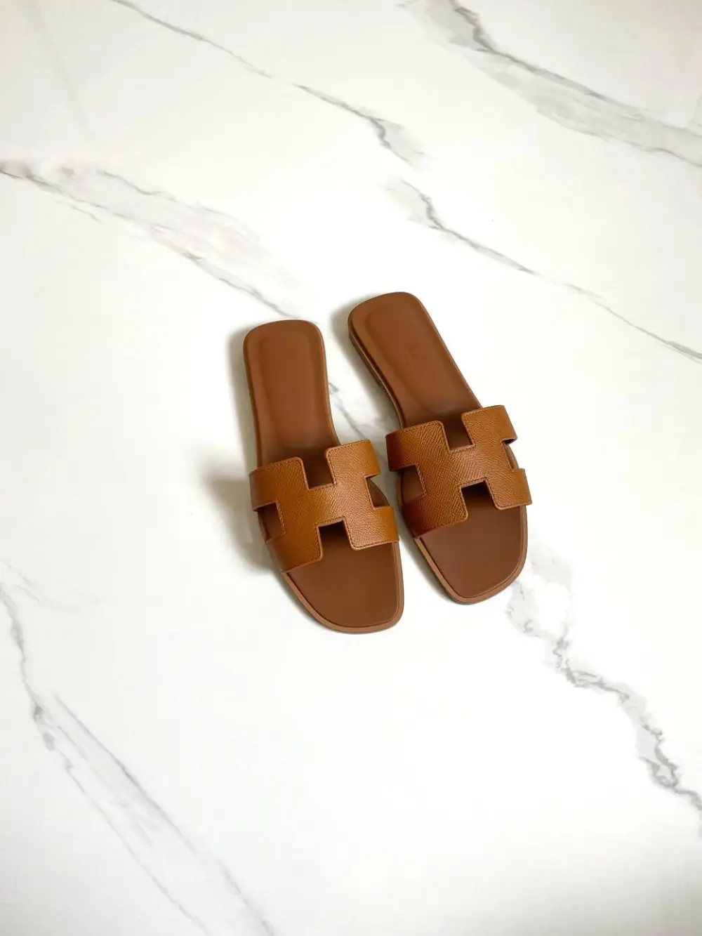 HERMES ORAN all gold epsom