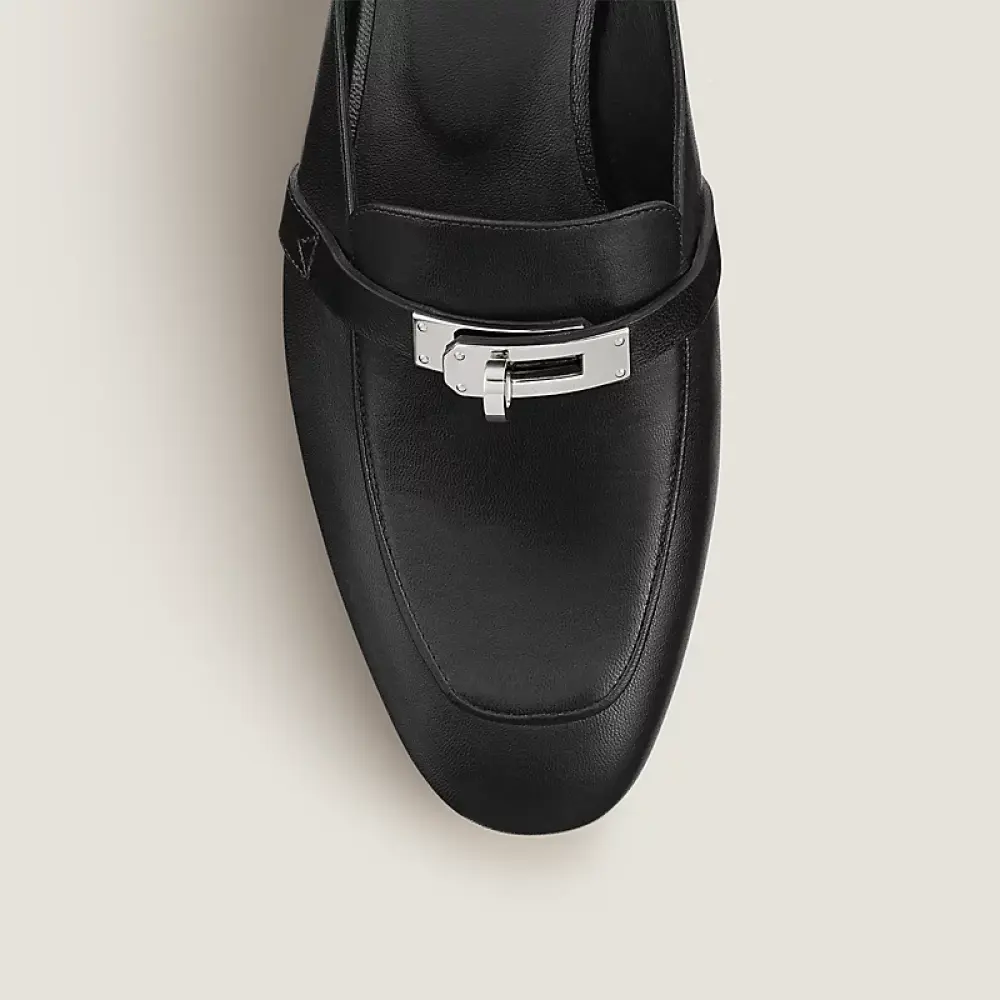 HERMES OZ MULES black shw