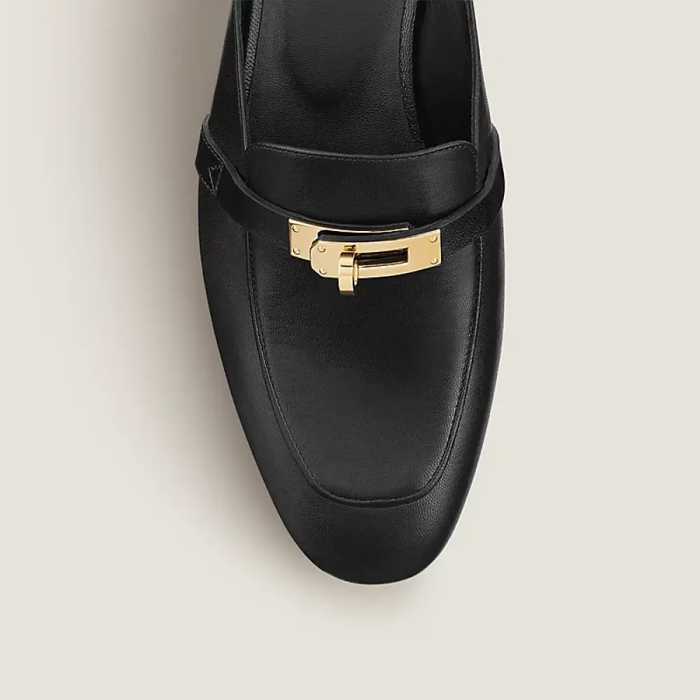 HERMES OZ MULES black ghw