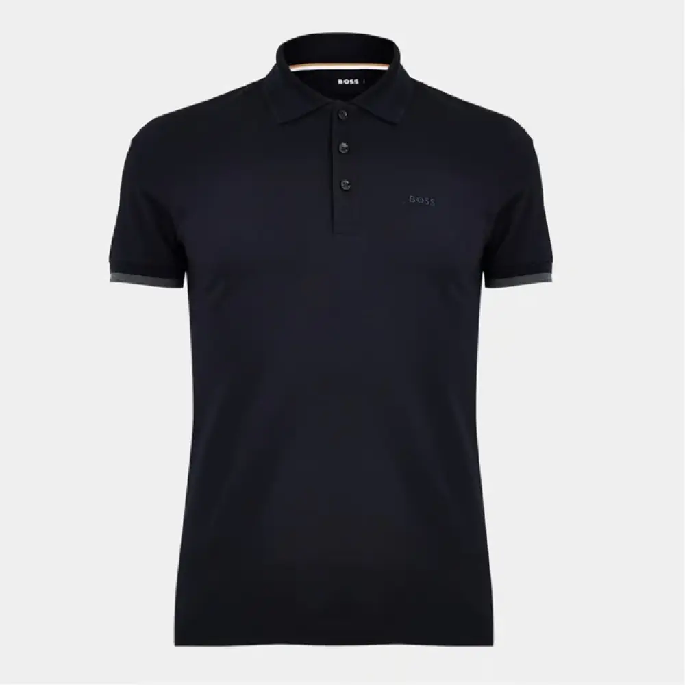 BOSS POLO SHIRT · open blue