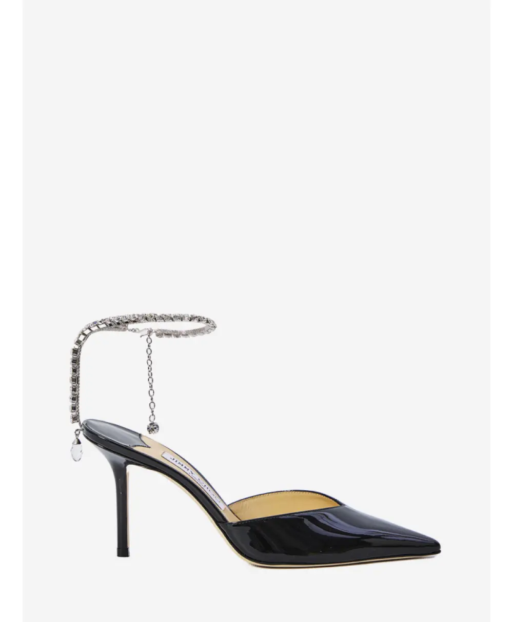 JIMMY CHOO 10CM black patent