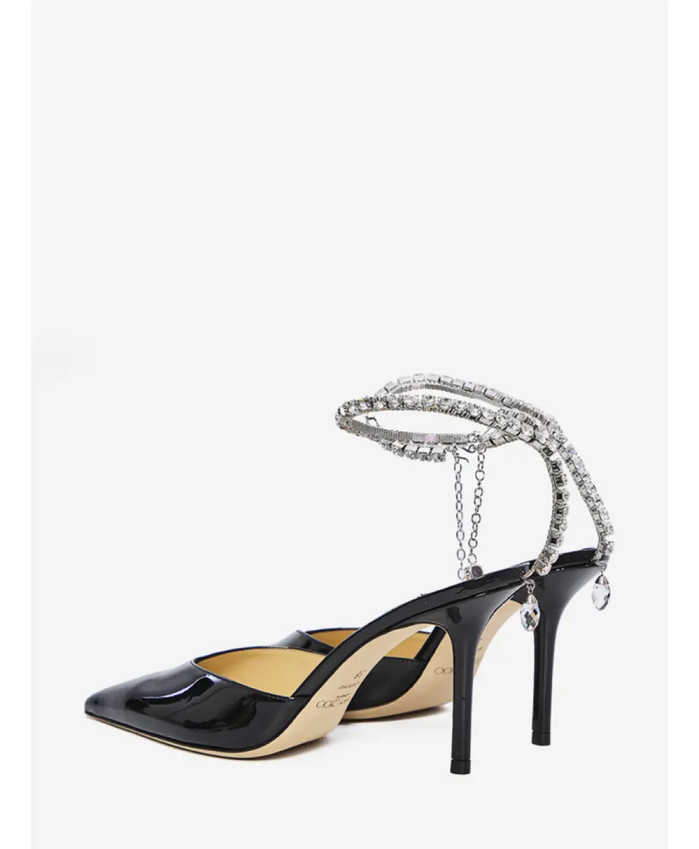 JIMMY CHOO 10CM black patent