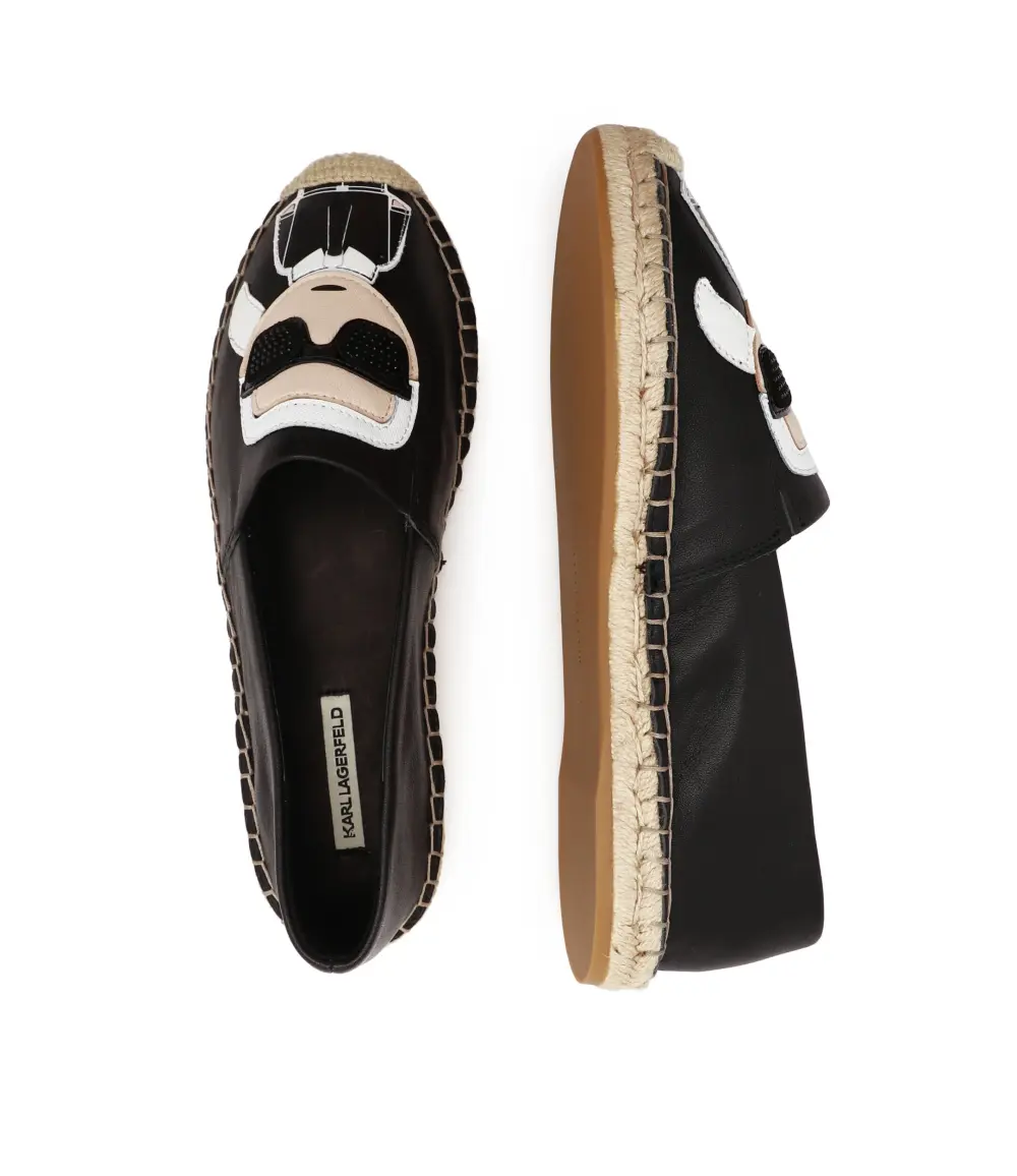 KARL LAGERFELD KAMINI SLIP IN black