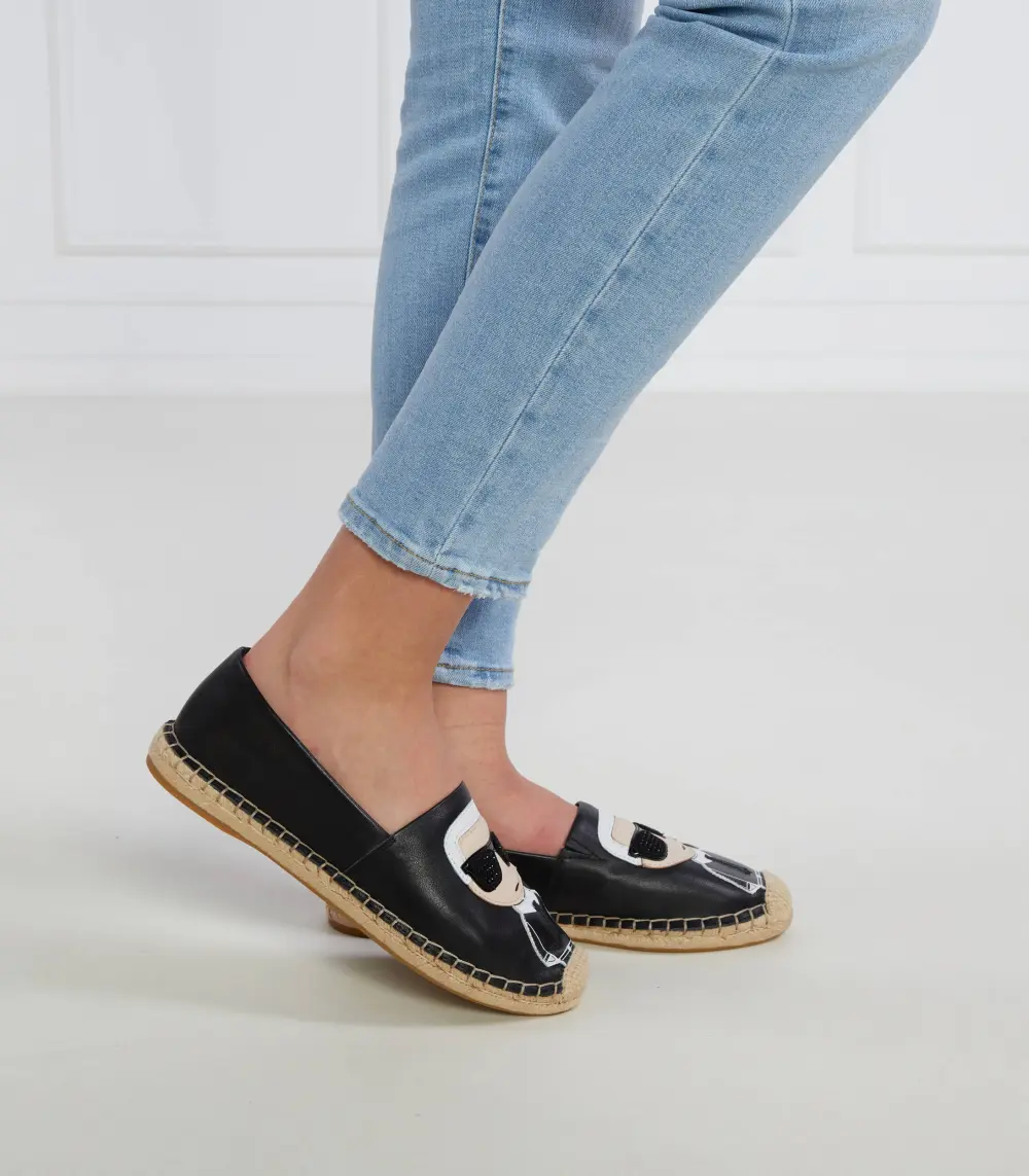 KARL LAGERFELD KAMINI SLIP IN black