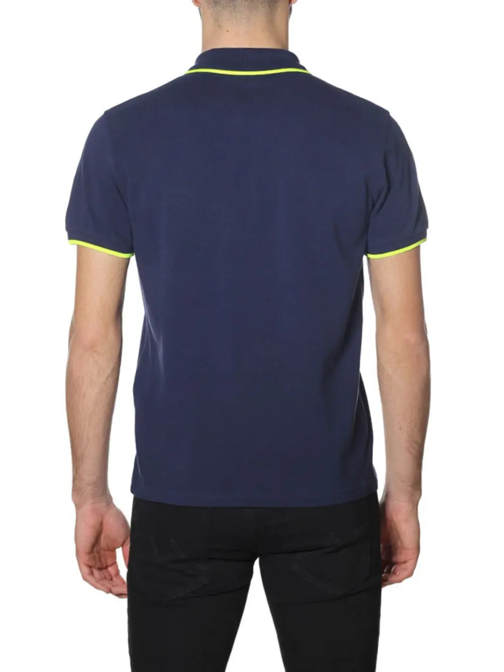 KENZO POLO navy list yellow