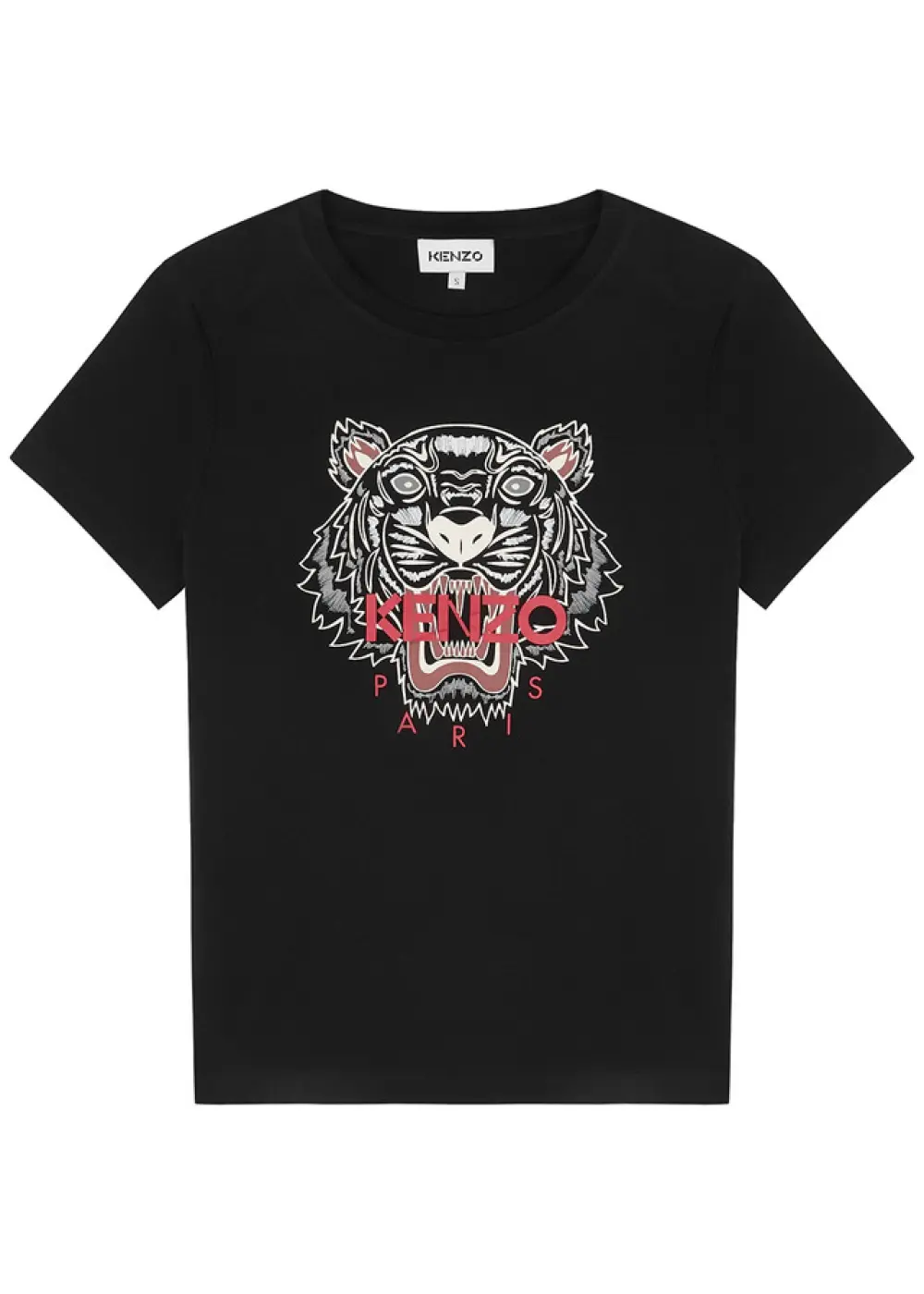 TSHIRT WOMEN TIGER · black red