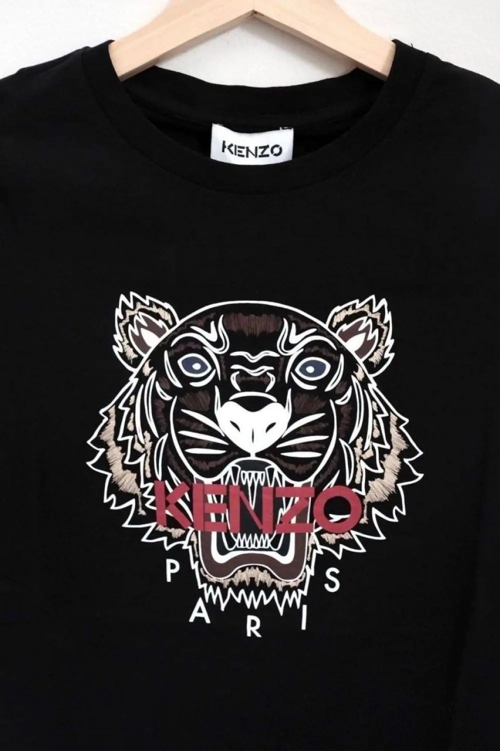 KENZO TSHIRT WOMEN TIGER black red