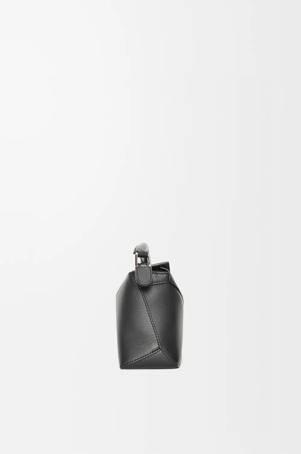 LOEWE MINI PUZZLE BAG black shw