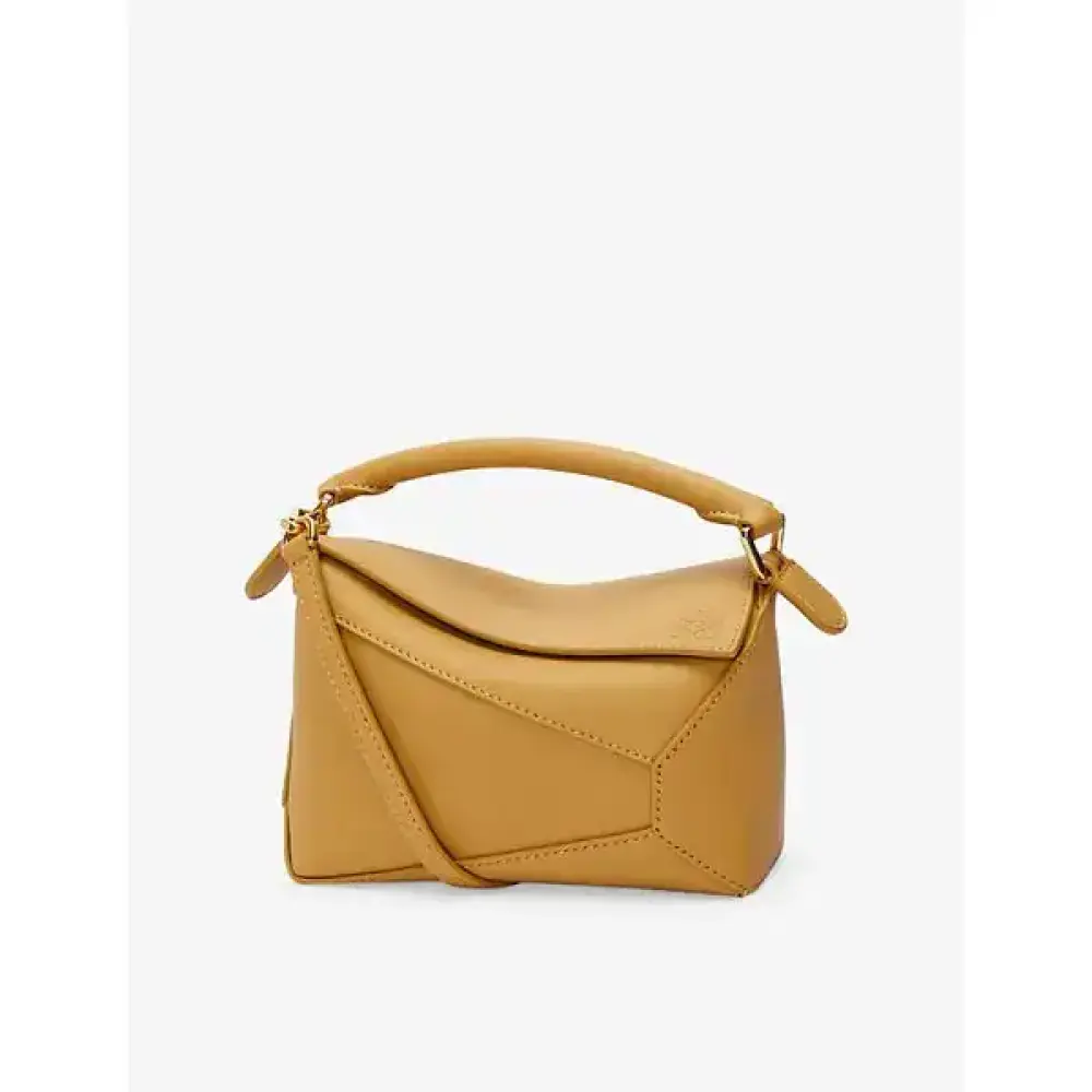 LOEWE MINI PUZZLE BAG sahara