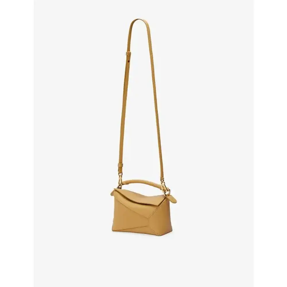 LOEWE MINI PUZZLE BAG sahara