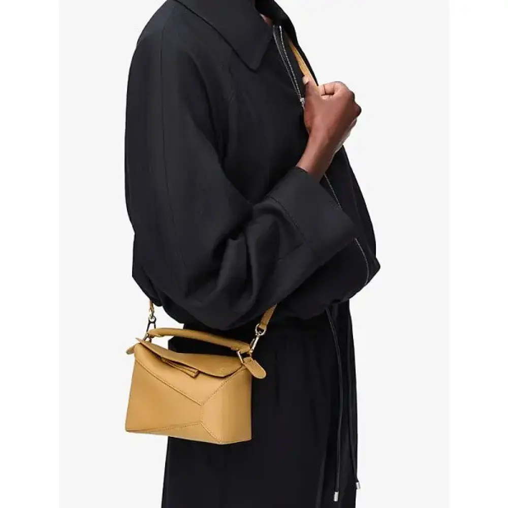 LOEWE MINI PUZZLE BAG sahara