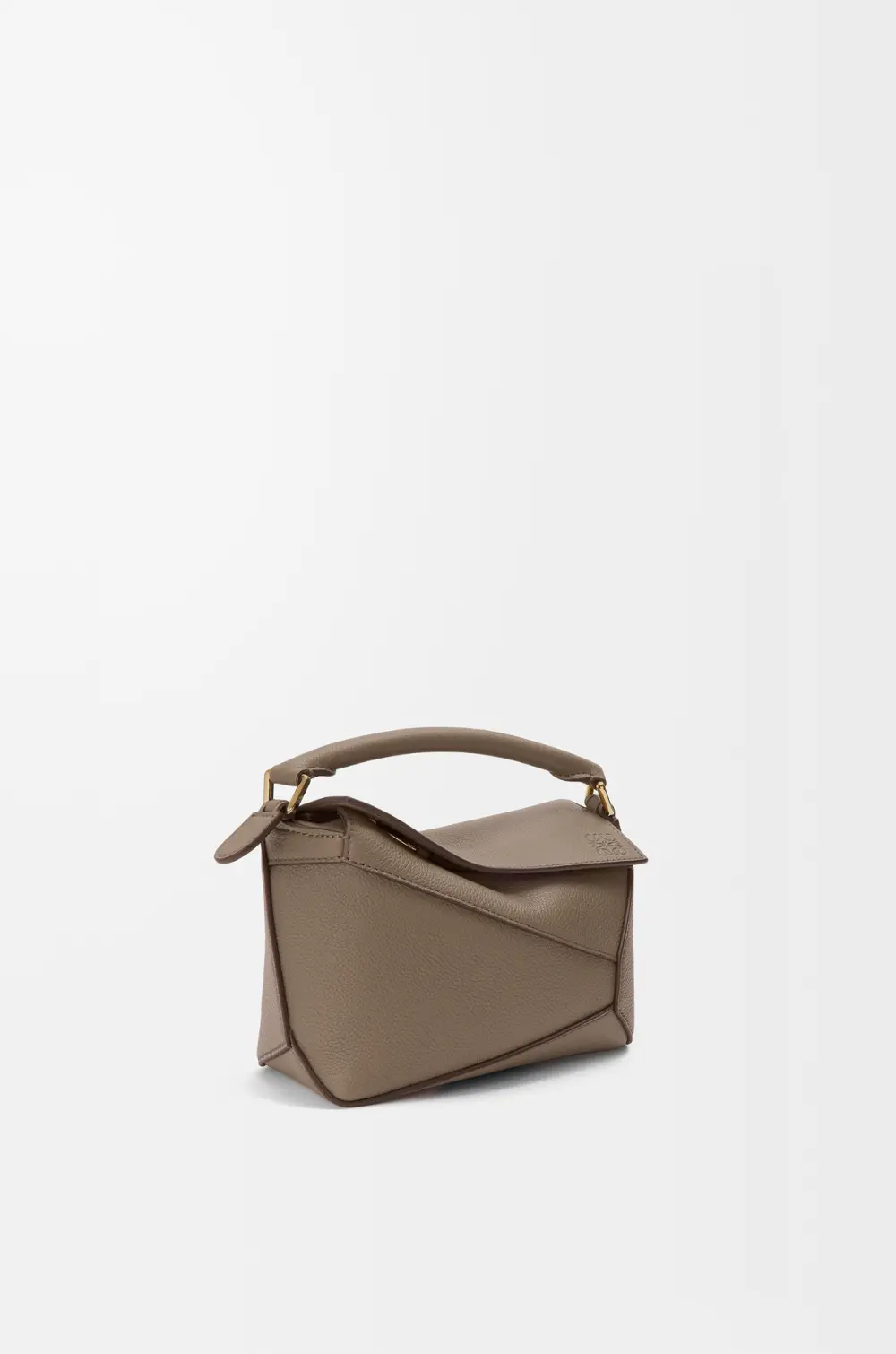 LOEWE MINI PUZZLE BAG taupe