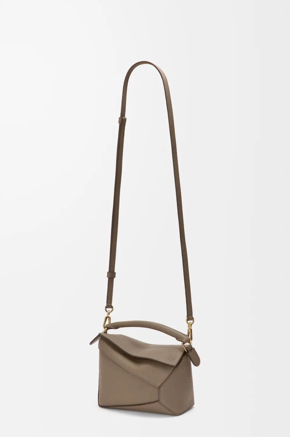 LOEWE MINI PUZZLE BAG taupe