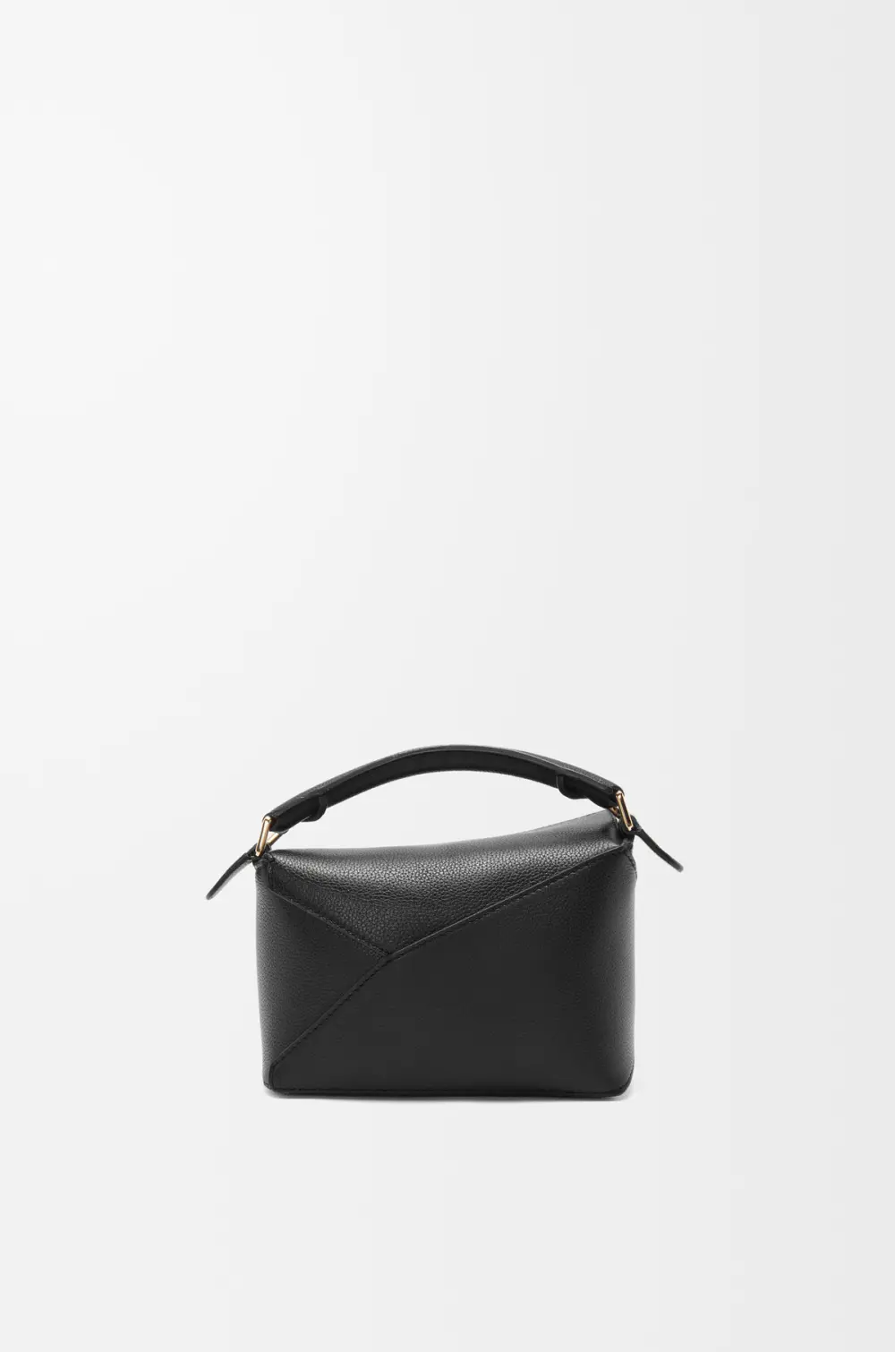 LOEWE MINI PUZZLE BAG black ghw