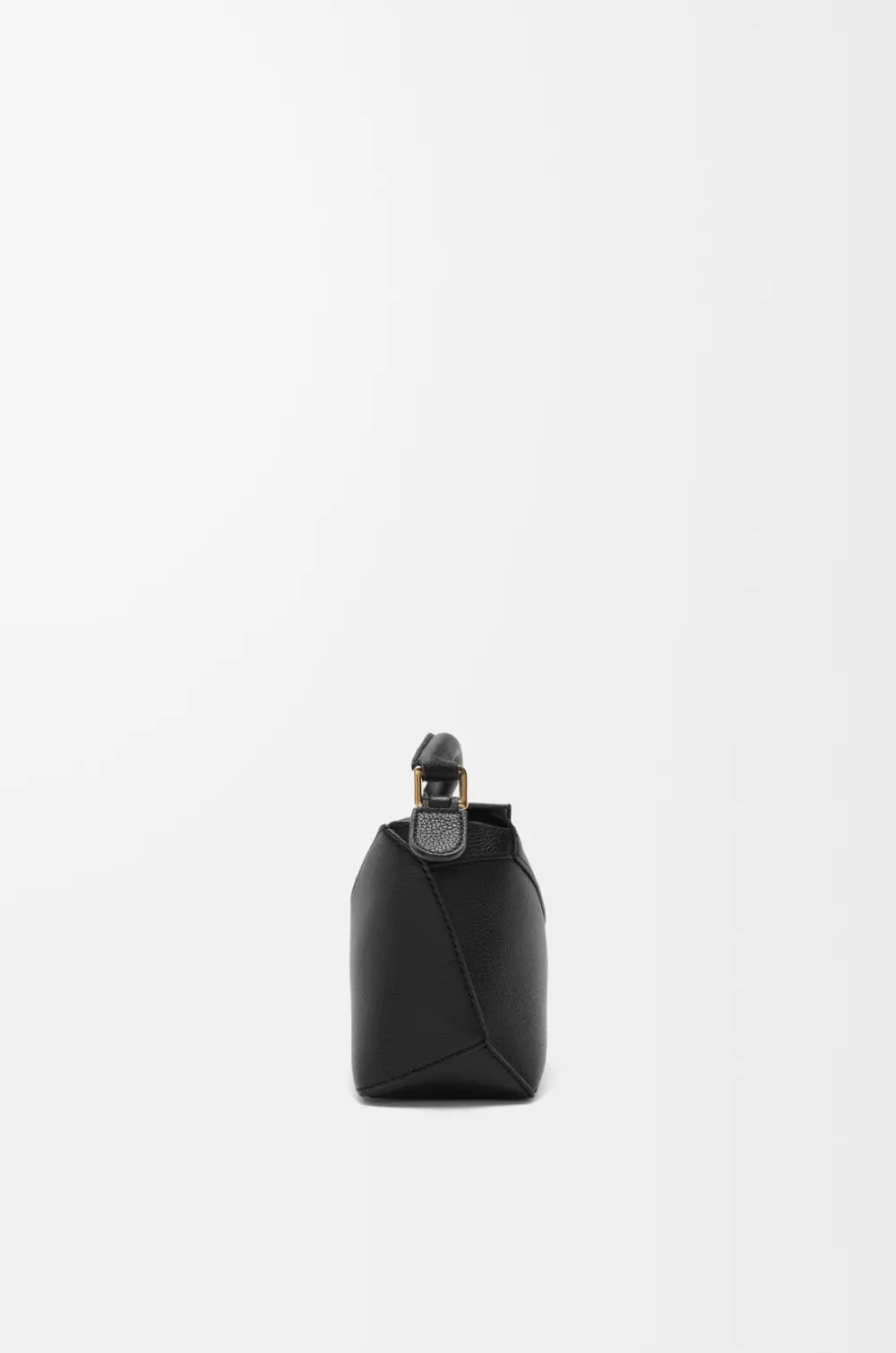 LOEWE MINI PUZZLE BAG black ghw