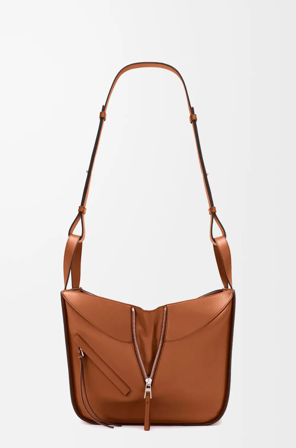 SMALL HAMMOCK BAG CLASSIC CALFSKIN · tan