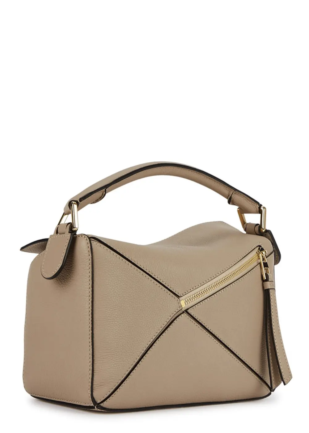 LOEWE SMALL PUZZLE BAG (OLD MODEL) sand grained ghw (multicolour)