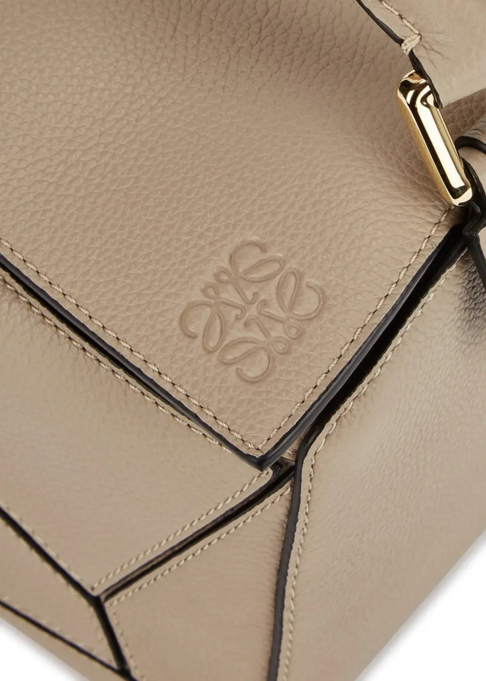 LOEWE SMALL PUZZLE BAG (OLD MODEL) sand grained ghw (multicolour)