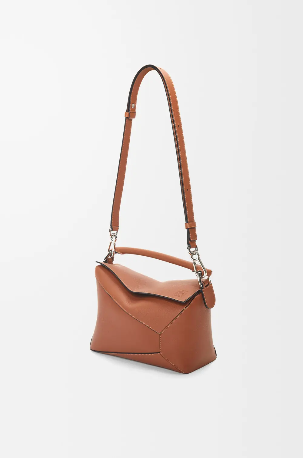 LOEWE SMALL PUZZLE BAG CLASSIC CALFSKIN tan shw