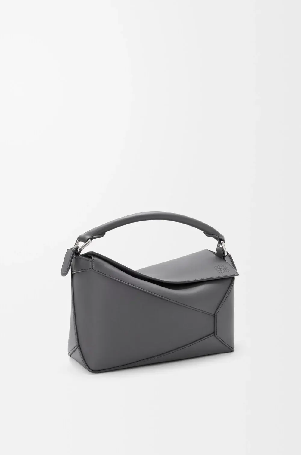 LOEWE SMALL PUZZLE BAG CLASSIC CALFSKIN slate shw