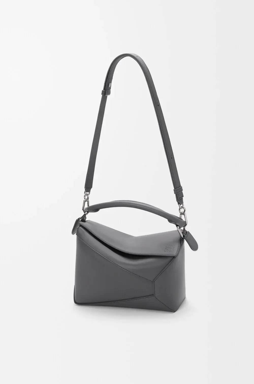 LOEWE SMALL PUZZLE BAG CLASSIC CALFSKIN slate shw