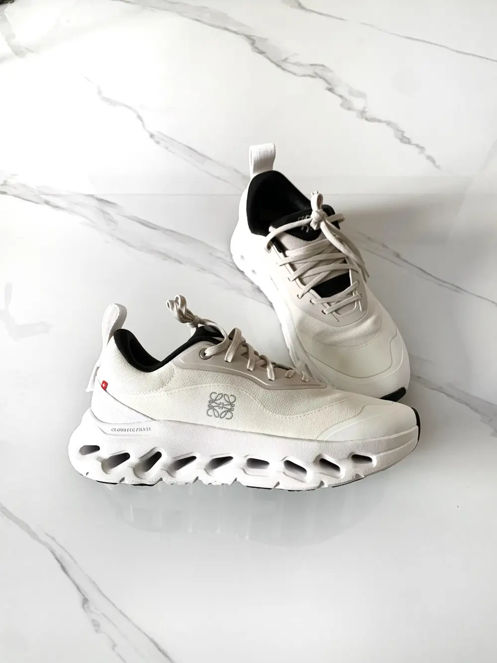 LOEWE X ON CLOUDTILT 2.0 SNEAKERS sand / white