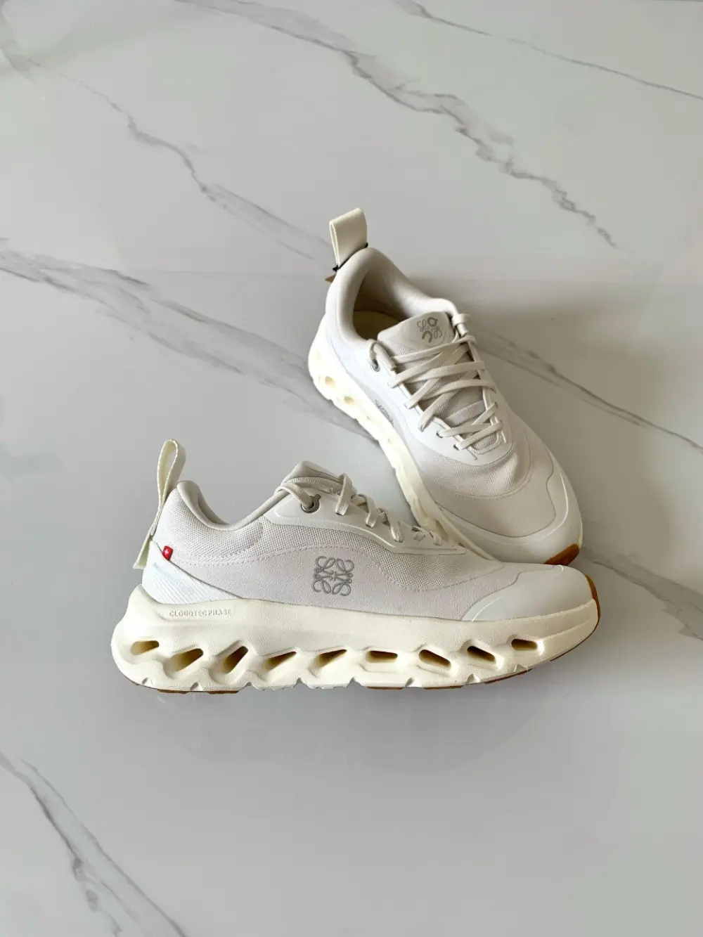 LOEWE X ON CLOUDTILT 2.0 SNEAKERS all white