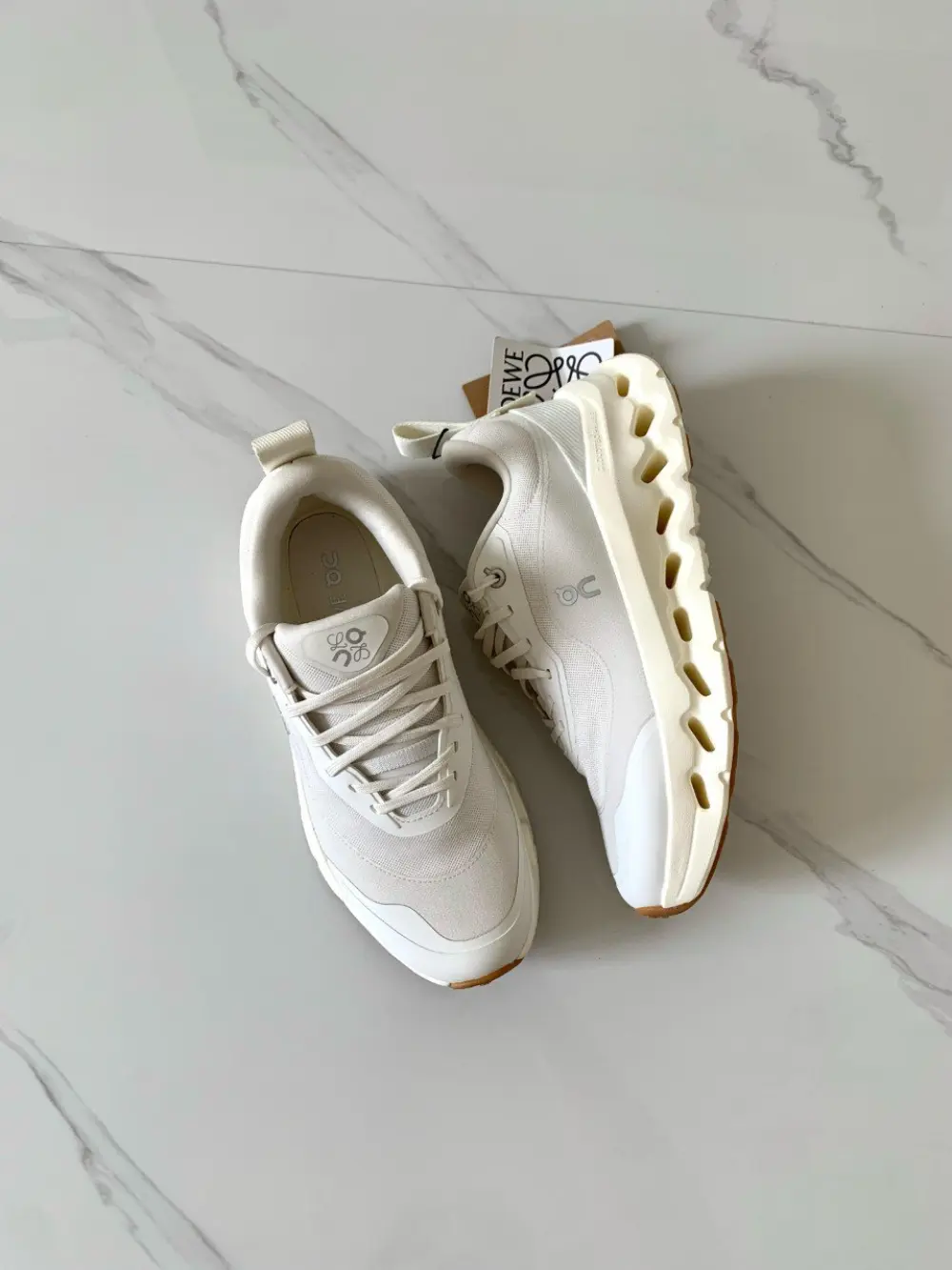 LOEWE X ON CLOUDTILT 2.0 SNEAKERS all white