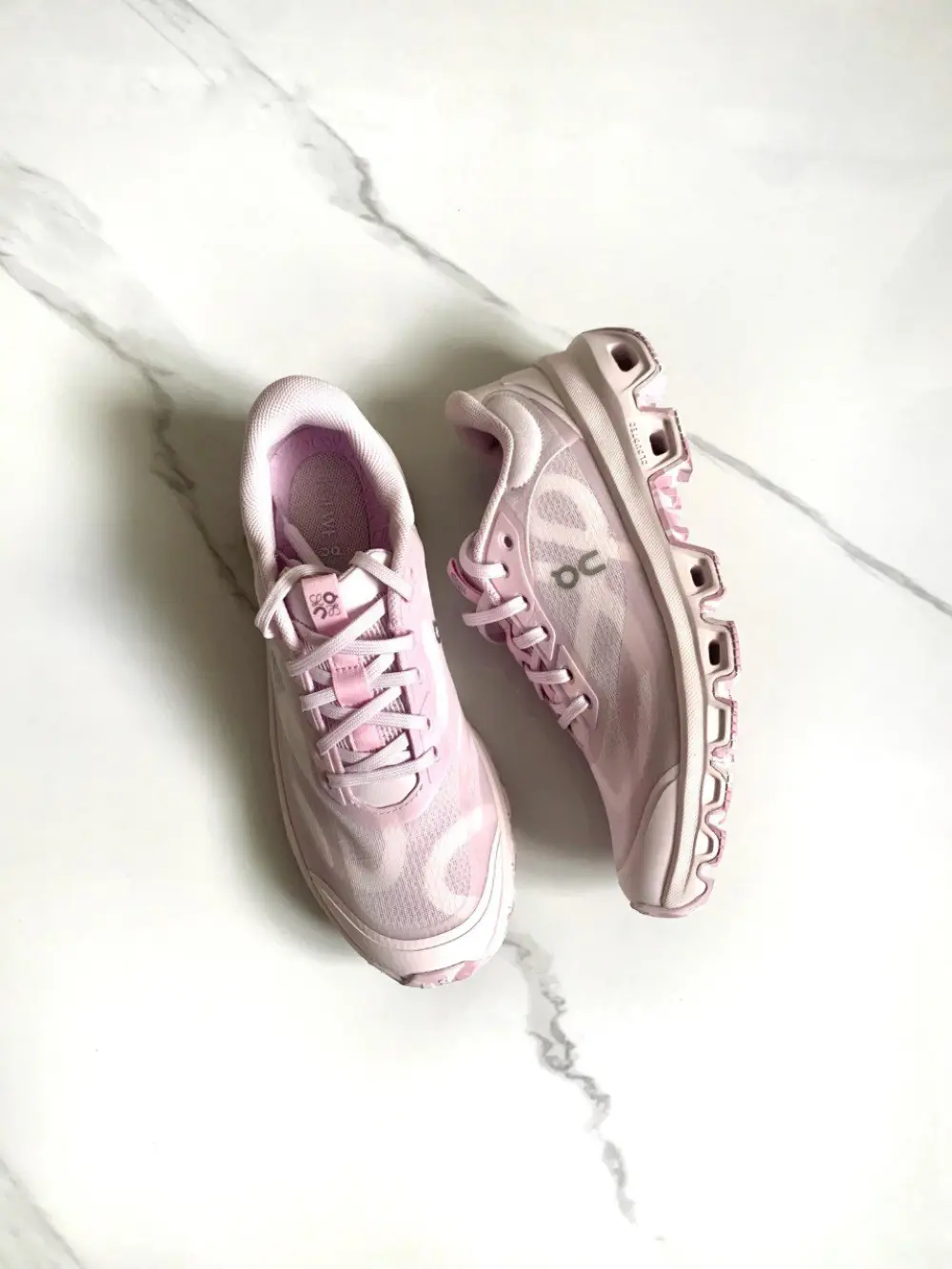 LOEWE X ON CLOUDVENTURE 2.0 SNEAKERS pale pink