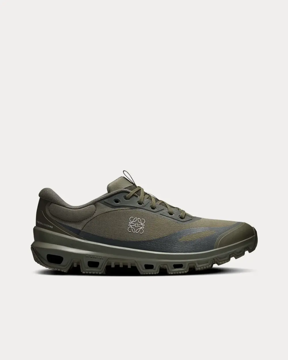 LOEWE X ON CLOUDVENTURE 2.0 SNEAKERS khaki green
