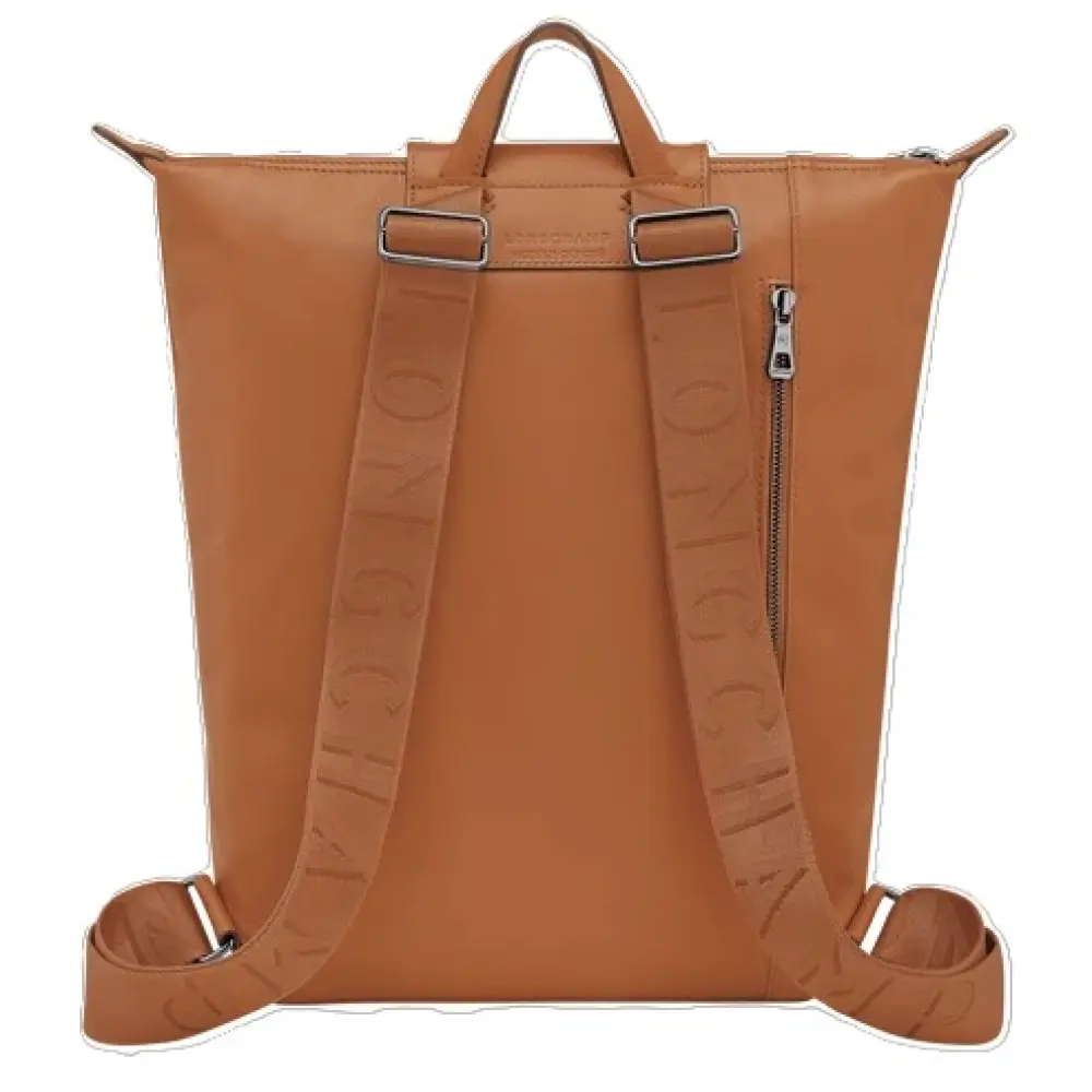 LONGCHAMP LE PLIAGE XTRA BACKPACK M cognac leather