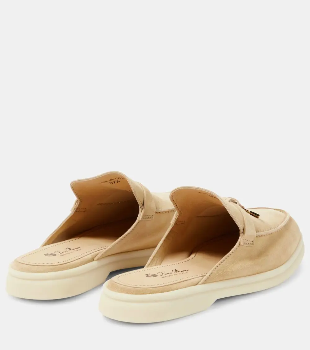 LORO PIANA BABOUCHE CHARMS WALK MULES hinoki wood (d0iw)